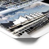 Vancouver - Canada - Mosaic - ポスター (角)