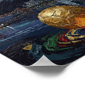 Vancouver elegant art wall for your home ポスター (角)