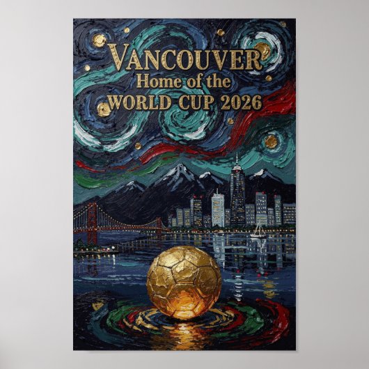 Vancouver elegant art wall for your home ポスター (正面)