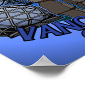 Vancouver First Nations Poster Landmark Art Decor ポスター (角)