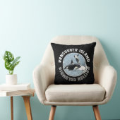 Vancouver Island BC Canada Orca Whales Adventure K クッション (椅子)