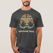 Vancouver Island British Columbia Thunderbird Tシャツ (正面)