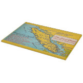 Vancouver Island  Vintage Map  カッティングボード (角)