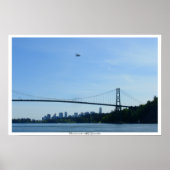 Vancouver Poster Lions Gate Art Prints & Poster ポスター (正面)