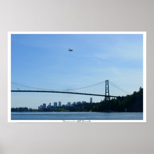 Vancouver Poster Lions Gate Art Prints & Poster ポスター (正面)