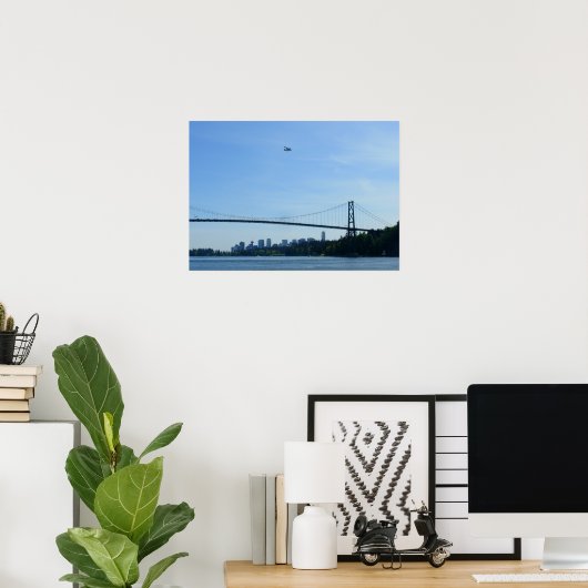 Vancouver Poster Lions Gate Prints & Poster ポスター (ホームオフィス)