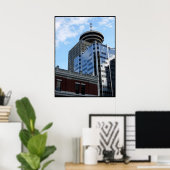 Vancouver Poster Print Vancouver Cityscape Print ポスター (ホームオフィス)