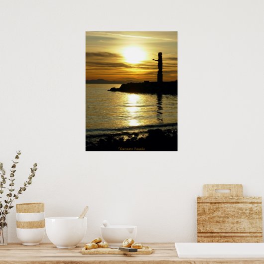 Vancouver Poster West Vancouver Souvenir Print ポスター (キッチン)