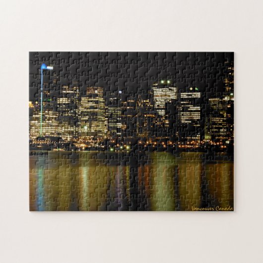 Vancouver Souvenir Puzzle Vancouver Cityscape Gift ジグソーパズル (横)