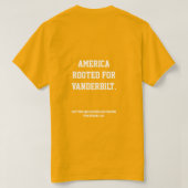 Vanderbilt Commodores 2025 Tシャツ (デザイン裏面)