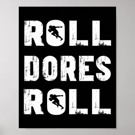 Vanderbilt Football Roll Dores Roll  ポスター (正面)