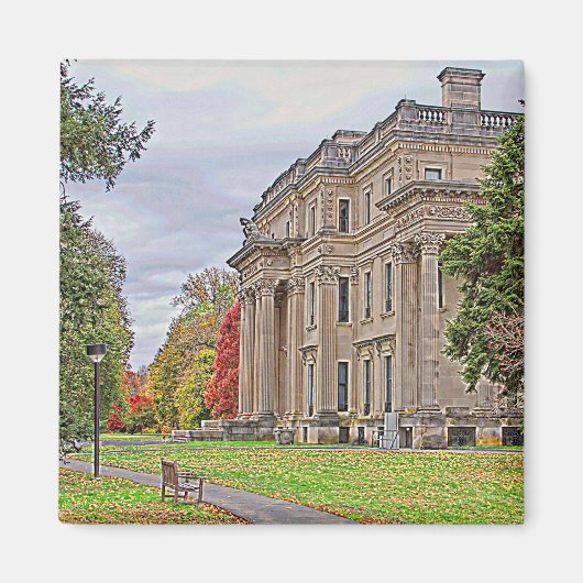 Vanderbuiltの大邸宅 マグネット (正面)