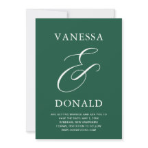 Vanessa エメラルドグリーン モダンウェディング