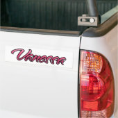 Vanessa faded pink Aufkleber Sticker バンパーステッカー (トラック上)
