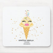 Vanessa Vanilla Creamy Dreamies Mouse Pad マウスパッド (正面)