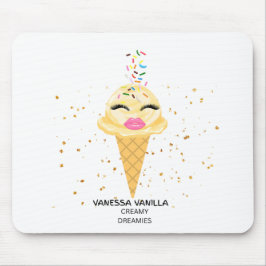 Vanessa Vanilla Creamy Dreamies Mouse Pad マウスパッド