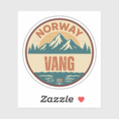 Vang, Norge Norway シール (シート)
