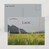 Vang Vieng Laos ポストカード (正面/裏面)