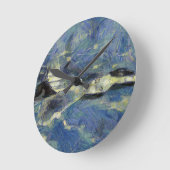 vangogh_F22 ラウンド壁時計 (傾斜)