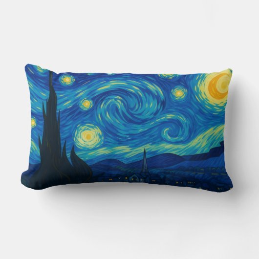 vangoh ランバークッション (正面)