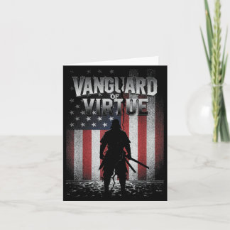 Vanguard of Virtue アメリカ国旗メモリアル カード