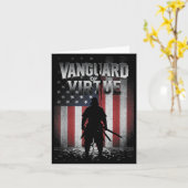 Vanguard of Virtue アメリカ国旗メモリアル カード (黄色い花)