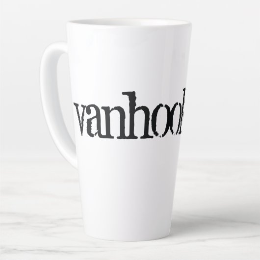 vanhookART マグカップ (左アングル)