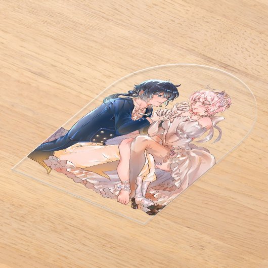 vanijeanne アクリルカード アクリル招待状 (レイダウン)