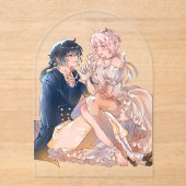 vanijeanne acrylic card アクリル招待状 (正面)