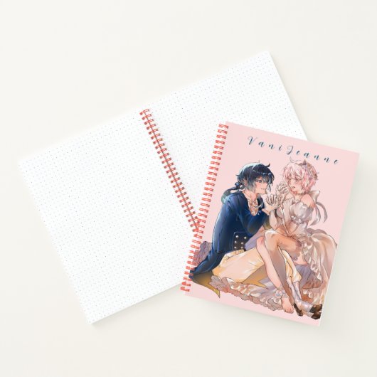 vanijeanne Spiral Notebook ノートブック (内部)