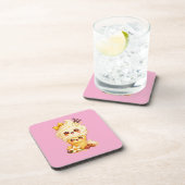 Vanilla Ice Cream Cone Kawaii Coaster コースター (右側)