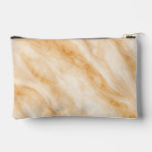 Vanilla Milkshake Marble Texture アクセサリーポーチ (裏面)