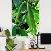 Vanilla Orchid Beans ポスター (ホームオフィス)