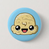 Vanilla Scoop - Ice Cream Jump 缶バッジ (正面)