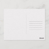 VANILLA STRAWBERRY DESSERT POSTCROSSING ポストカード (裏面)