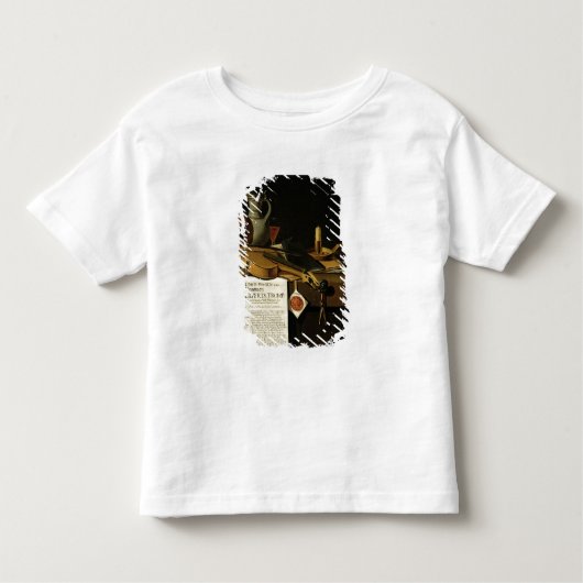 Vanitasの静物画の尊敬 トドラーTシャツ (正面)