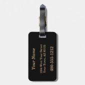 "Vanitas"の静物画-アダムBernaert (1665年) ラゲッジタグ (裏面縦)