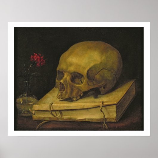 Vanitas, c.1644 (キャンバス上の油) ポスター (正面)