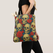 Vanitas & Roses トートバッグ (クローズアップ)