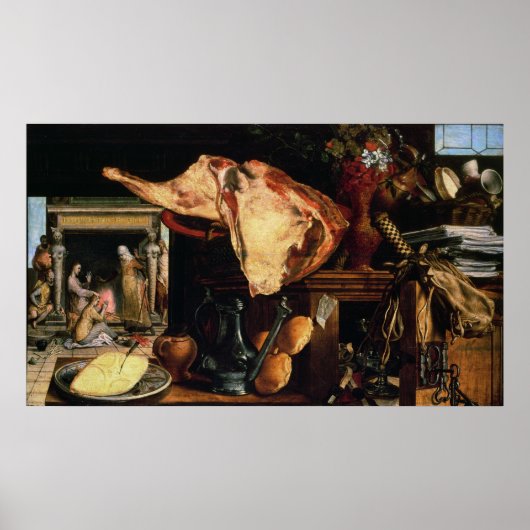 Vanitas still life , 1552 ポスター (正面)