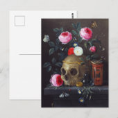 Vanitas Still Life, Jan van Kessel the Elder ポストカード (正面/裏面)