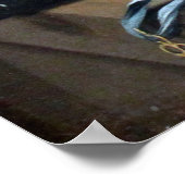 Vanitas Still Life with Self-Portrait Pieter Claes ポスター (角)