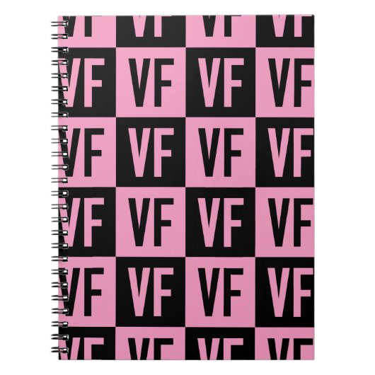 Vanity Fur Mag VF ピンク ノートブック (正面)