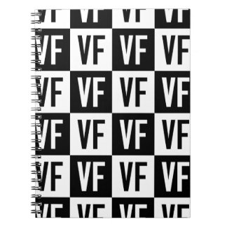 Vanity Fur Mag VF ホワイト ノートブック