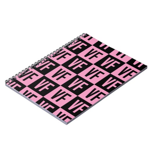 Vanity Fur Mag VF Pink ノートブック (左側)