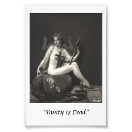 "Vanity is Dead" フォトプリント