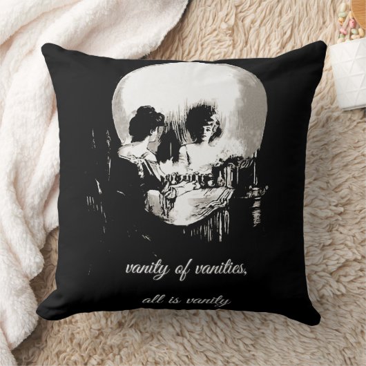 Vanity of Vanities All Is Vanity Ecclesiastes クッション (ブランケット)