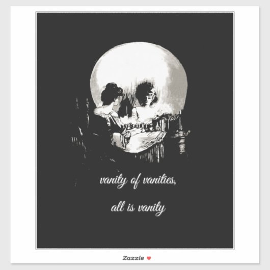 Vanity of Vanities All Is Vanity Ecclesiastes シール (シート)