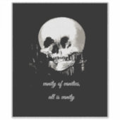 Vanity of Vanities All Is Vanity Ecclesiastes シール (正面)