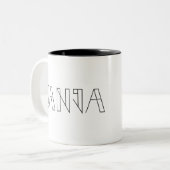 vanja ツートーンマグカップ (正面左)